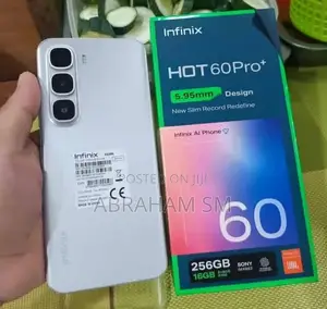 New Infinix Hot 60 Pro+ 256GB White