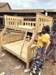 Double Decker Bed - Musambya Wood - 1