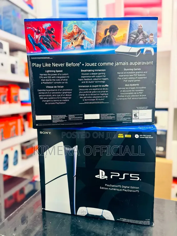 PlayStation 5 Slim Digital Edition - 1