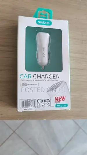 Aerbes AB-CZ50 Dual USB 2.4A Fast Car Charger 12W