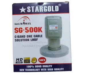 Stargold SG-C-Band LNBF - Anti-WiMAX, One Cable Solution
