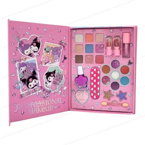 Cute Girly Makeup Set for Kids with Makeup Bag - 1