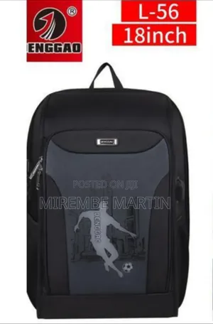 Anti-Theft Travel Laptop Student Bookbag Backpack (18 Inch, Black)