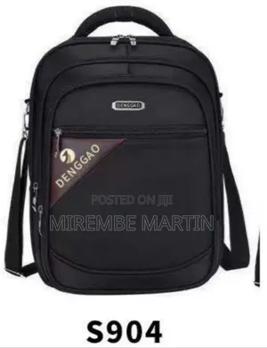DENGGAO Anti-Theft Laptop Backpack - Black