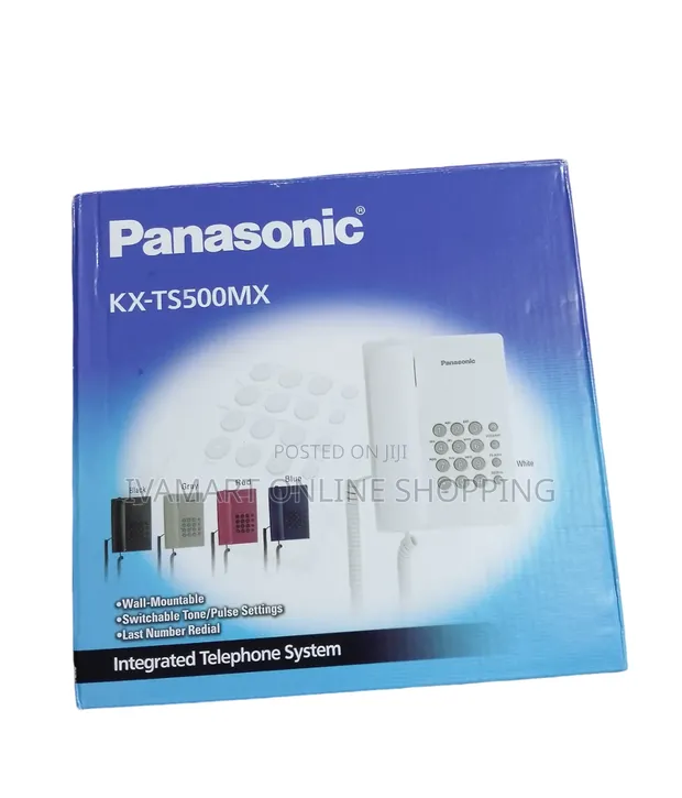 Panasonic KX-TS500MX Corded Landline Phone - Brand New - 1