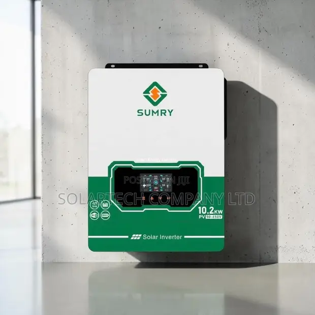 Original SUMRY 10.2KW Hybrid Solar Inverter | 3 Years Warranty - 1