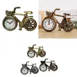 Retro Style Bicycle Alarm Clock - Bronze - 1