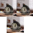 Electroplated Sailboat Table Alarm Clock - Vintage Desk Retro Model - 1