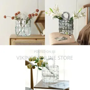 Handbag Purse Vase - Unique Glass Flower Vase
