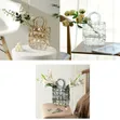 Handbag Purse Vase - Unique Glass Flower Vase - 2