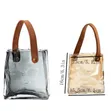 Transparent Glass Handbag Shape Flower Vase & Fish Tank - 2