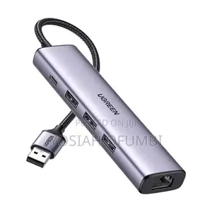 Ugreen CM475 USB 3.0 Hub + Gigabit Ethernet Converter