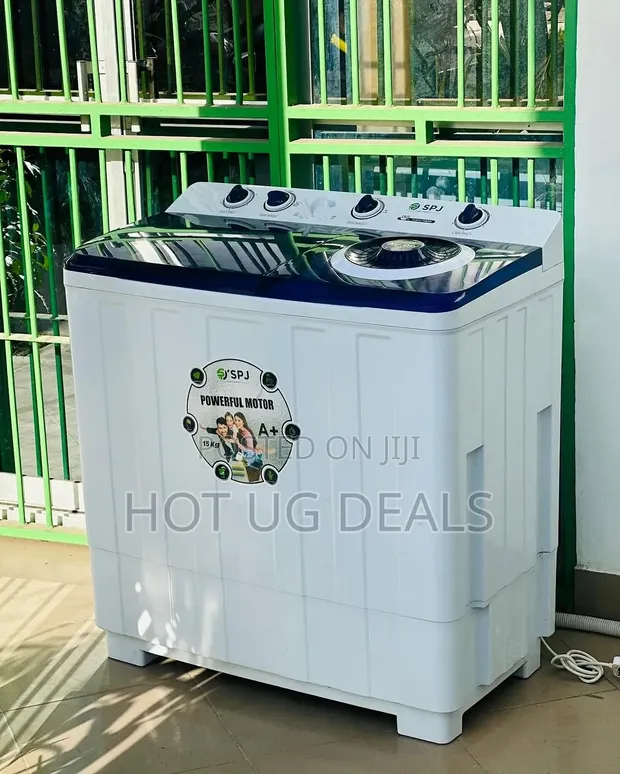 SPJ 15kg Twin Tub Semi-Automatic Washing Machine - 1