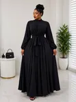 Women's Chiffon Maxi Dress - 3