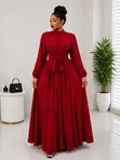 Women's Chiffon Maxi Dress - 4