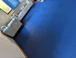 Colourful Blue Woolen Office Carpet - 1