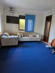 Colourful Blue Woolen Office Carpet - 2