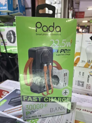 SPADA Power Bank 30000mAh, 22.5W PD