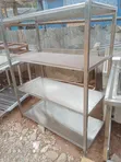Stainless Steel Rack - Four Shelves - 2