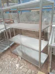 Stainless Steel Rack - Four Shelves - 3