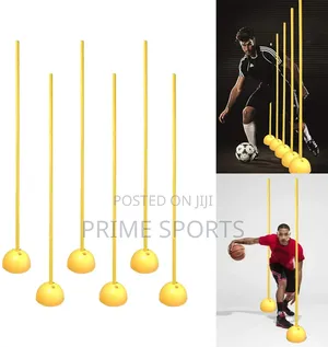 Brand New Folding Plastic Agility Sticks (Set of 4)