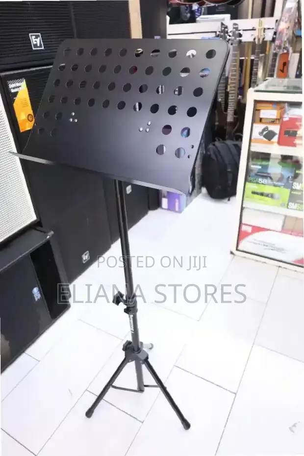 Adjustable Perforated Music Stand - 1