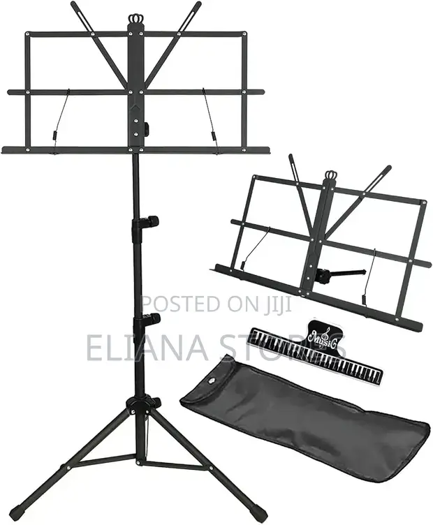 Foldable Tripod Sheet Music Stand - 1