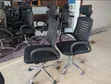 2 Refurbished High Back Mesh Office Chairs - 2