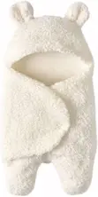 Newborn Ultra Soft Plush Swaddle Blanket Baby Sleeping Bag - 2
