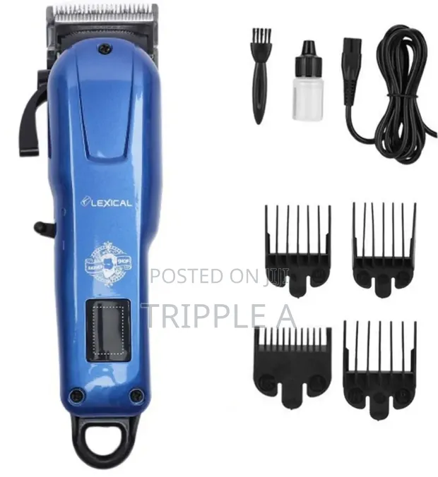 New Lexical Professional Cordless Hair Clipper Trimmer - 1