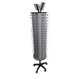 Rotating Sunglasses Display Stand with Wheels - Holds 140 PCS - 3