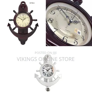 Home Metal Wall Clock for Living Room Decor