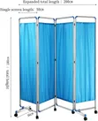 4-Panel Medical Privacy Ward Screen Stand - 2