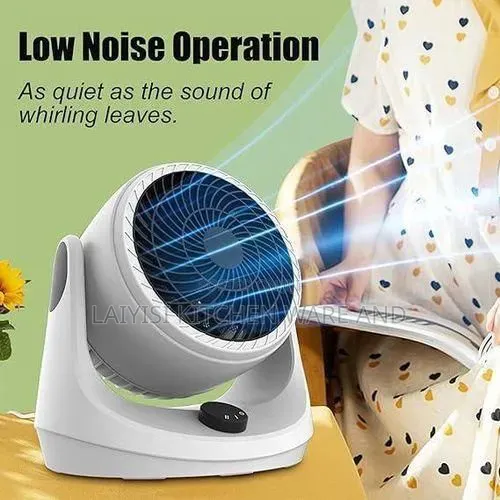 Adjustable Tilt Quiet 2-Speed Fan for Whole Room - 1