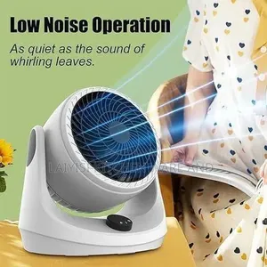 Adjustable Tilt Quiet 2-Speed Fan for Whole Room