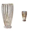 Wide Mouth Rose Lily Decorative Glass Vase - Thickened - 2