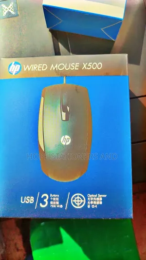 HP X500 Wired Mouse