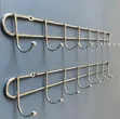 Wall Mounted Hooks Hanger Line - 8 Hooks - 1