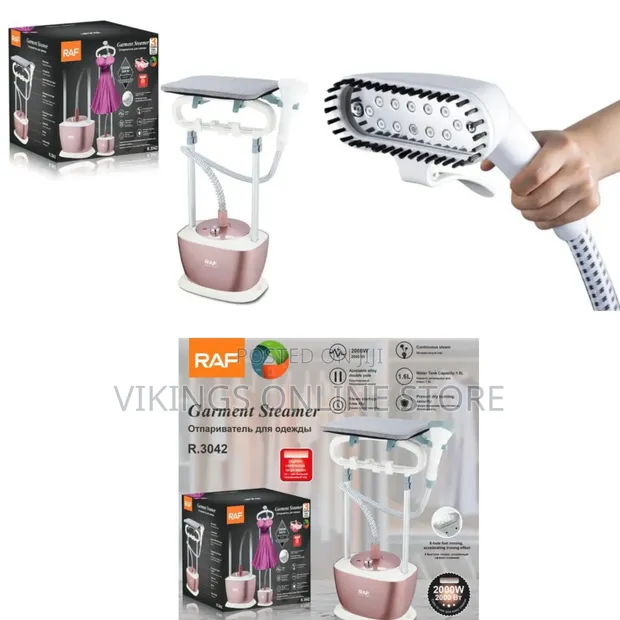 Professional Portable Vertical Garment Steamer with Hanger and Board - 1