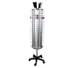 Rotating Sunglasses Display Stand with Wheels - Holds 70-80 Pairs - 1