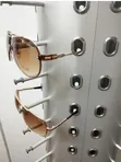 Rotating Sunglasses Display Stand with Wheels - Holds 70-80 Pairs - 2