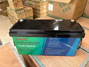 Brand New ALLTOP 12V 200Ah LiFePO4 Deep Cycle Battery