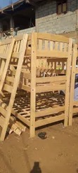 Lux Triple 3x6 Natural Colored Decker Bed Frame - 1