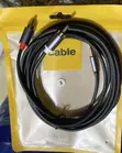 Banana to Aux Audio Adapter Cable - 2