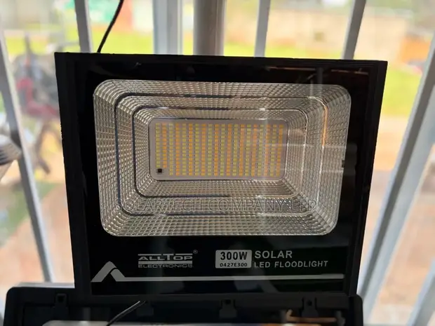 Brand New ALLTOP 300W Outdoor Solar Flood Light with Remote - 1
