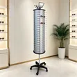 Rotating Sunglasses Display Stand with Wheels - Holds 90-100 Pairs - 1