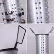 Rotating Sunglasses Display Stand with Wheels - Holds 90-100 Pairs - 2
