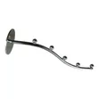 Wall Mounted Boutique Hook Rods - 5 Hooks - 2