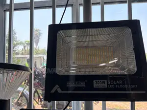 ALLTOP 300W Solar Flood Light with Long Backup Panel