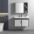 Medium Wooden Bathroom Cabinets - 2